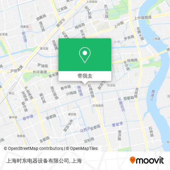 上海时东电器设备有限公司地图