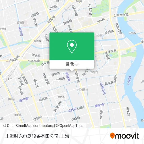 上海时东电器设备有限公司地图