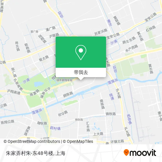 朱家弄村朱-东48号楼地图