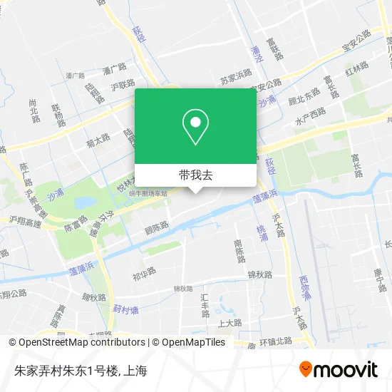 朱家弄村朱东1号楼地图