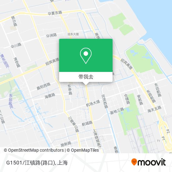 G1501/江镇路(路口)地图