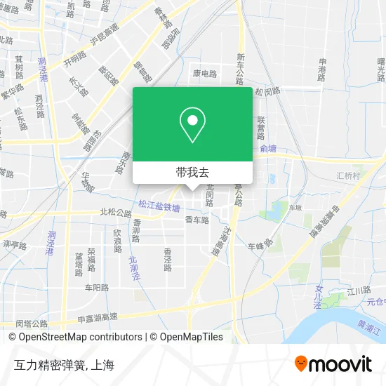 互力精密弹簧地图