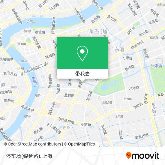 停车场(锦延路)地图