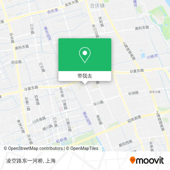 凌空路东一河桥地图