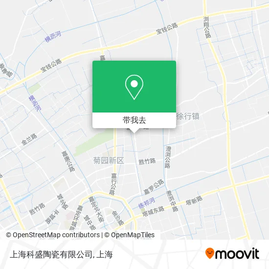 上海科盛陶瓷有限公司地图