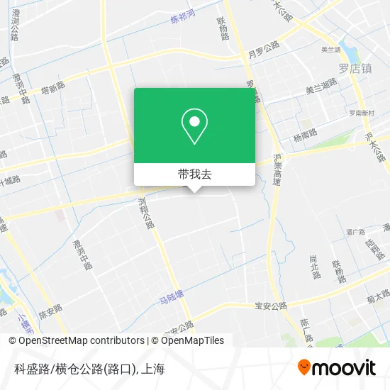 科盛路/横仓公路(路口)地图