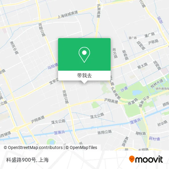科盛路900号地图