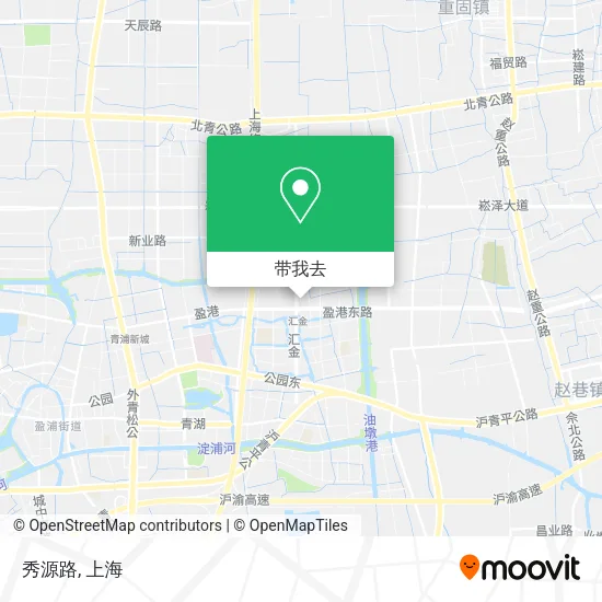 秀源路地图