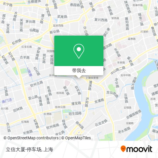 立信大厦-停车场地图