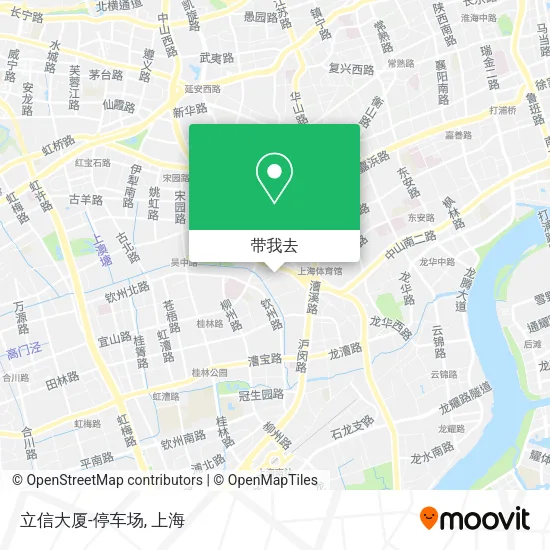 立信大厦-停车场地图
