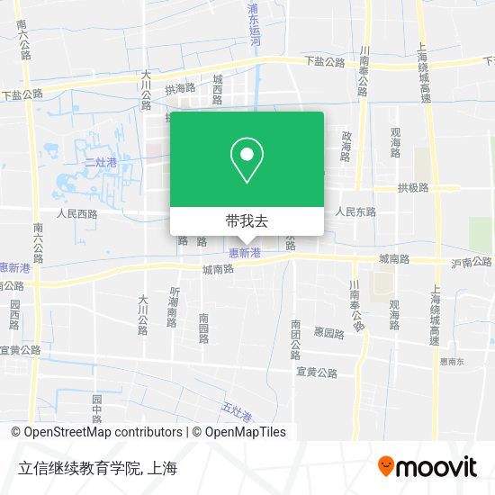 立信继续教育学院地图