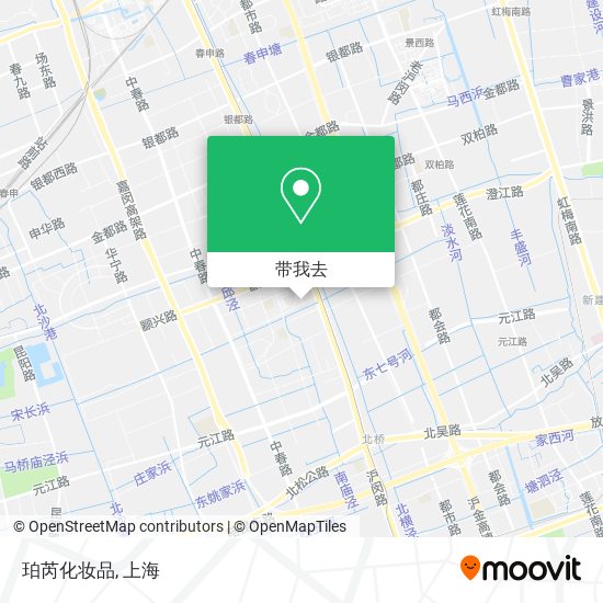 珀芮化妆品地图