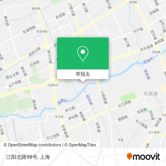 江阳北路98号地图