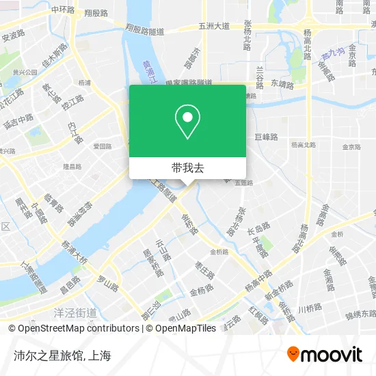 沛尔之星旅馆地图