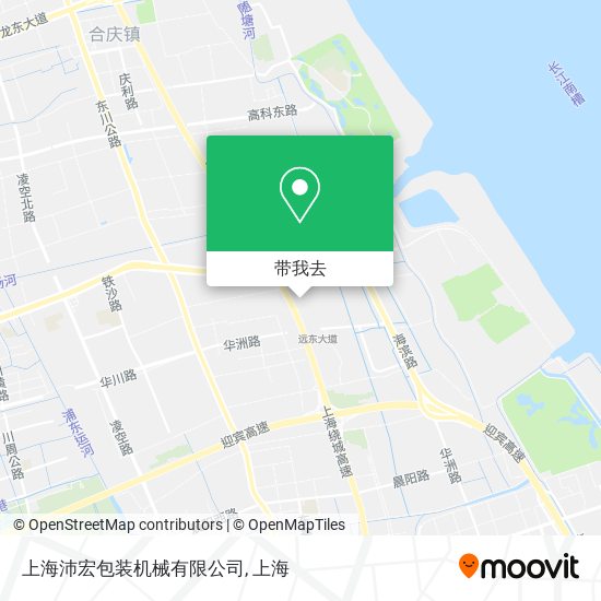 上海沛宏包装机械有限公司地图