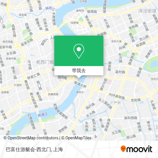 巴富仕游艇会-西北门地图