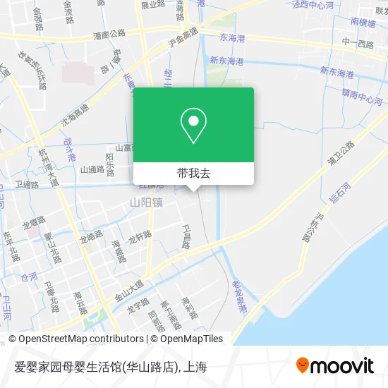 爱婴家园母婴生活馆(华山路店)地图