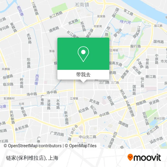 链家(保利维拉店)地图