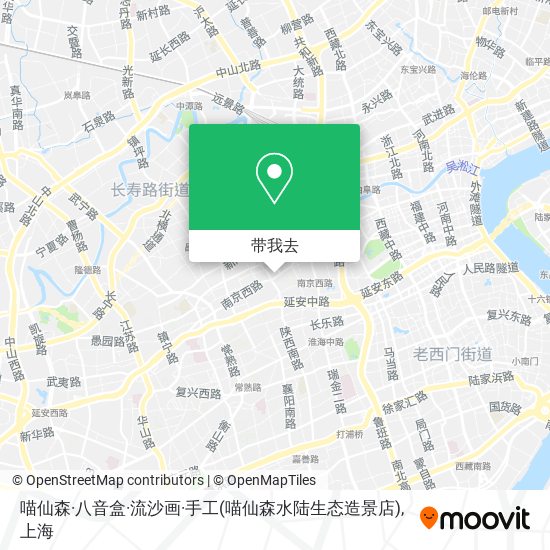 喵仙森·八音盒·流沙画·手工(喵仙森水陆生态造景店)地图