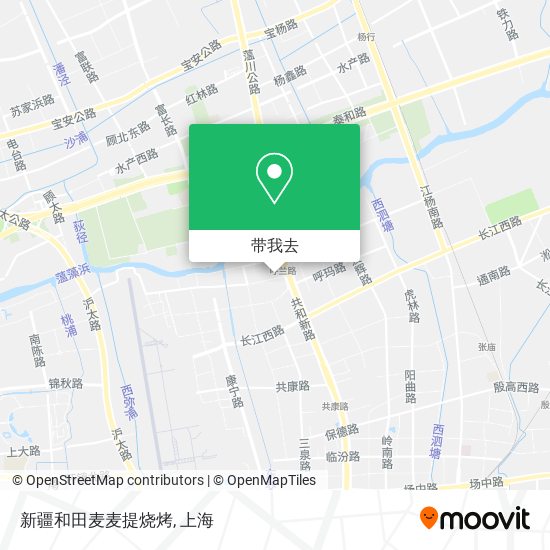新疆和田麦麦提烧烤地图