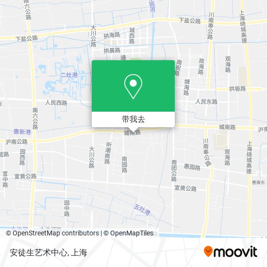 安徒生艺术中心地图