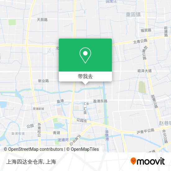 上海四达全仓库地图