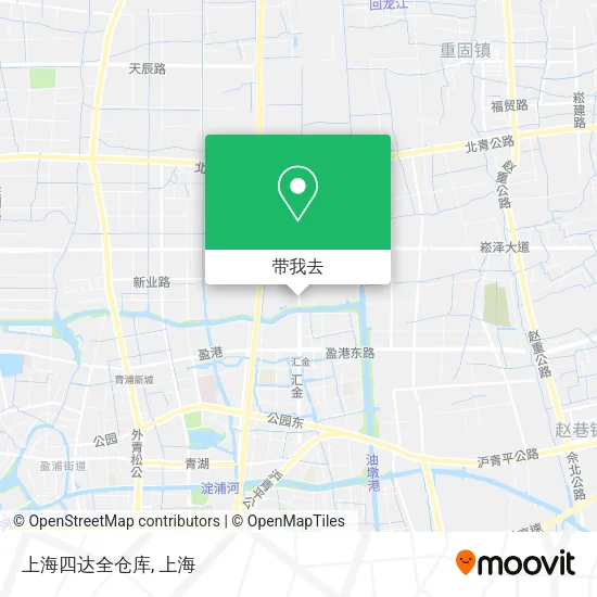 上海四达全仓库地图