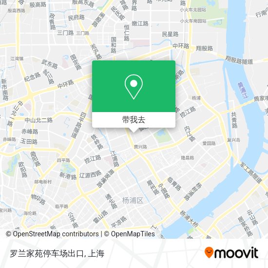 罗兰家苑停车场出口地图