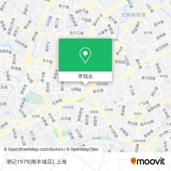 潮记1975(南丰城店)地图