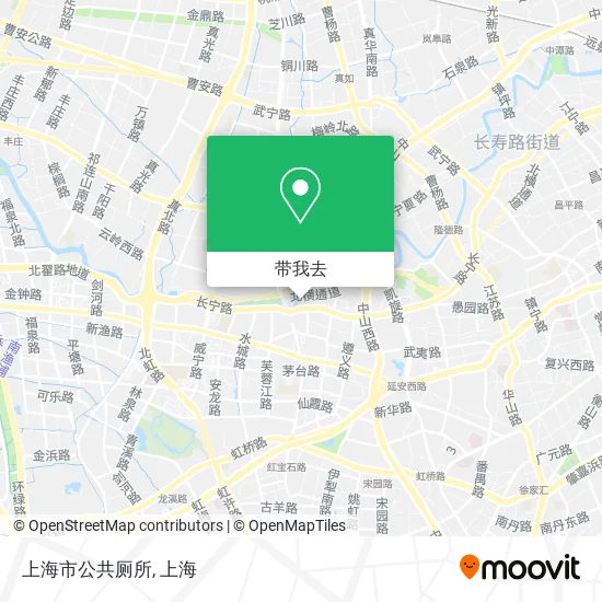 上海市公共厕所地图