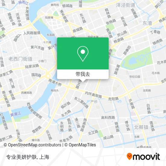 专业美妍护肤地图