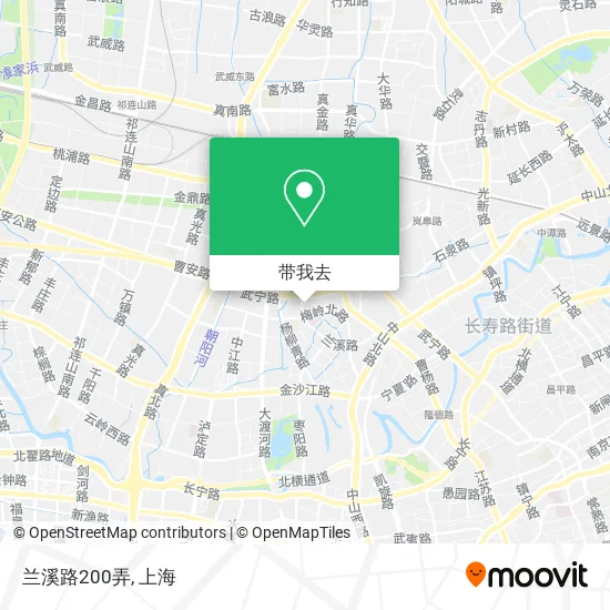 兰溪路200弄地图