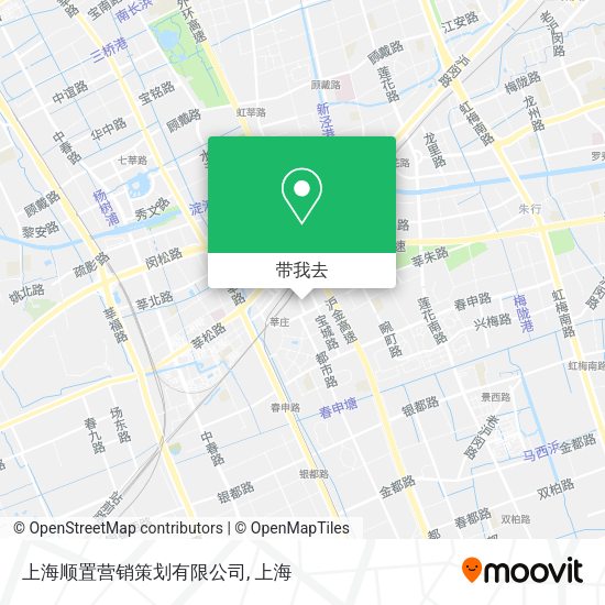 上海顺置营销策划有限公司地图
