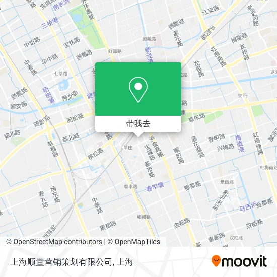 上海顺置营销策划有限公司地图