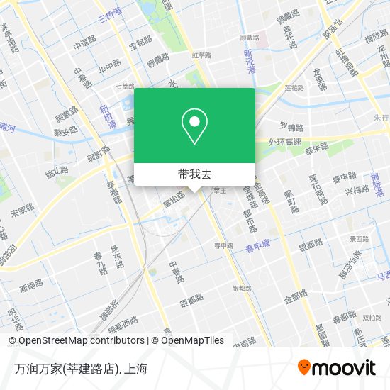 万润万家(莘建路店)地图