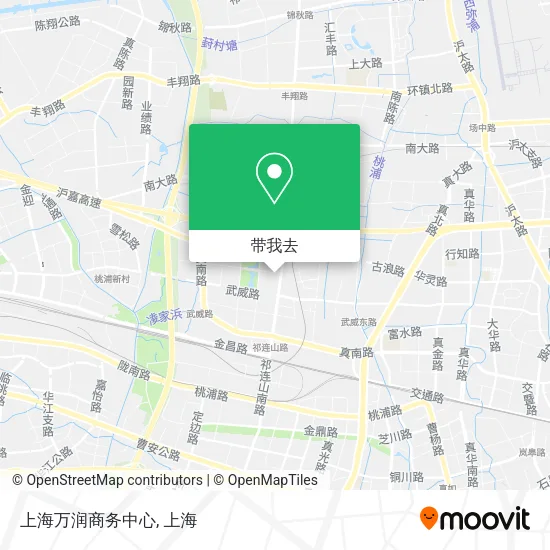 上海万润商务中心地图