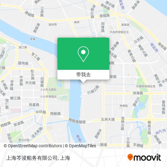 上海芩浚船务有限公司地图