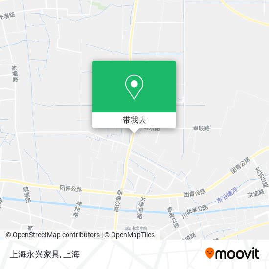 上海永兴家具地图