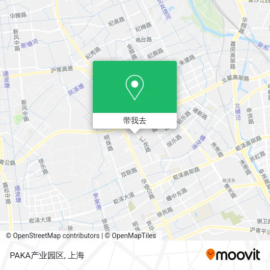 PAKA产业园区地图