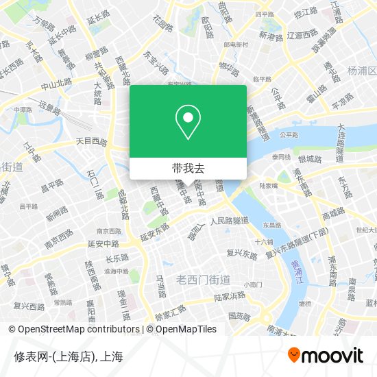 修表网-(上海店)地图