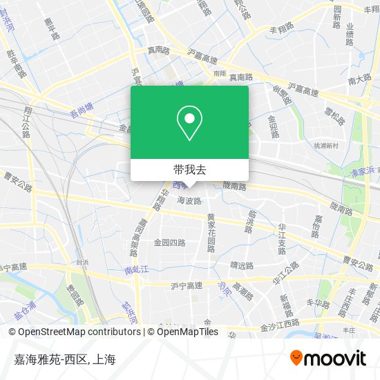 嘉海雅苑-西区地图
