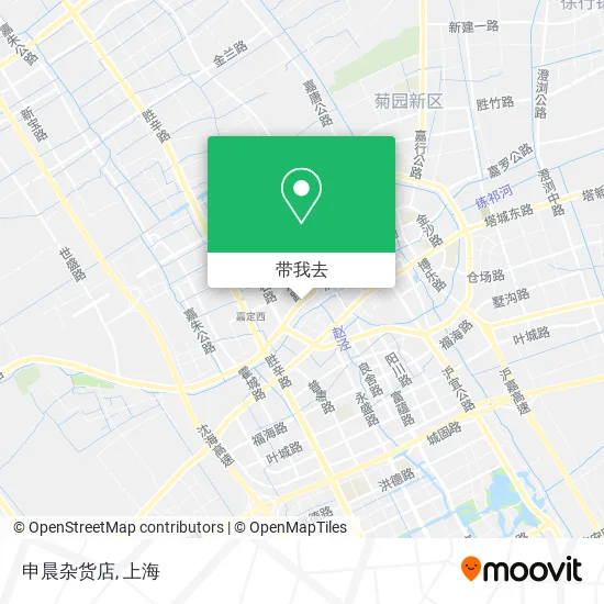 申晨杂货店地图