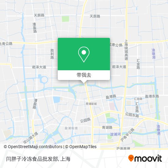 闫胖子冷冻食品批发部地图