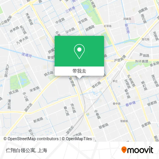伫翔白领公寓地图