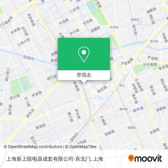上海新上阻电器成套有限公司-东北门地图