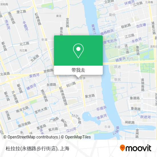 杜拉拉(永德路步行街店)地图