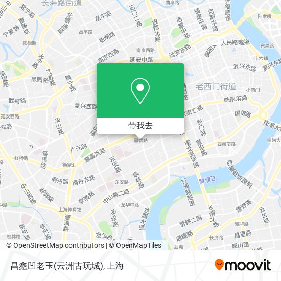 昌鑫凹老玉(云洲古玩城)地图