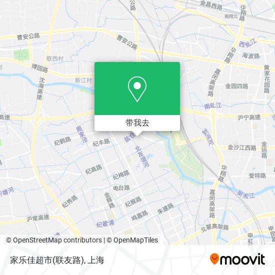 家乐佳超市(联友路)地图