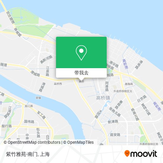紫竹雅苑-南门地图