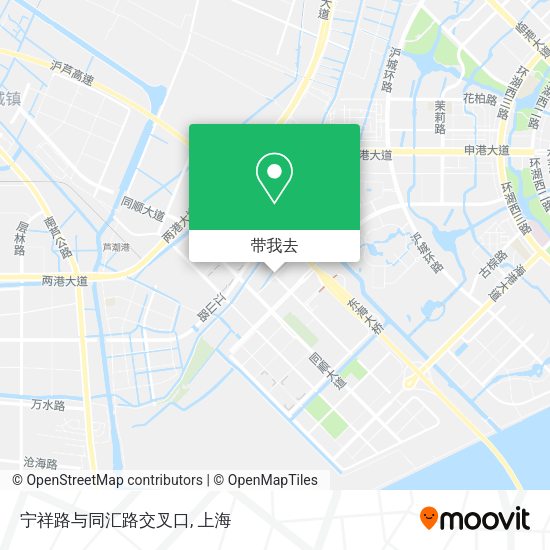 宁祥路与同汇路交叉口地图